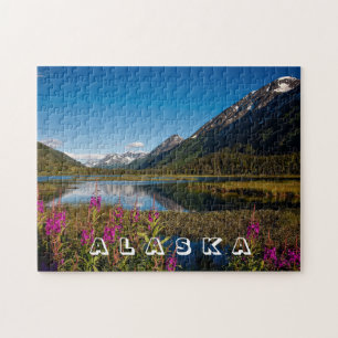 Chugach National Forest, Alaska, Schilderachtig fo Legpuzzel