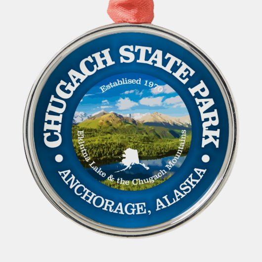 Chugach SP Metalen Ornament (Voorkant)