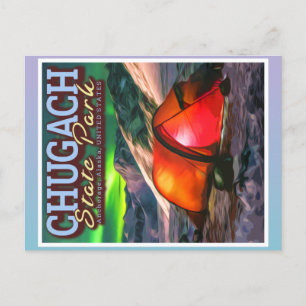 CHUGACH STATE PARK - ANCHORAGE ALASKA BRIEFKAART