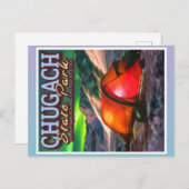 CHUGACH STATE PARK - ANCHORAGE ALASKA BRIEFKAART (Voorkant / Achterkant)