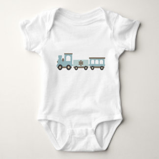 Chugga Choo Choo in het blauw Romper