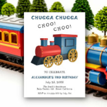 Chugga Choo Trein Verjaardag