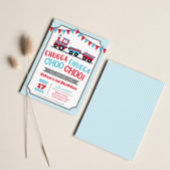 Chugga Chugga Choo Choo Invitation de fête d'anniv