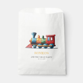 Chugga Chugga Choo Choo  Train 2e Verjaardag Bedankzakje