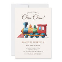 Chugga Chugga Choo Choo  Train 2e Verjaardag