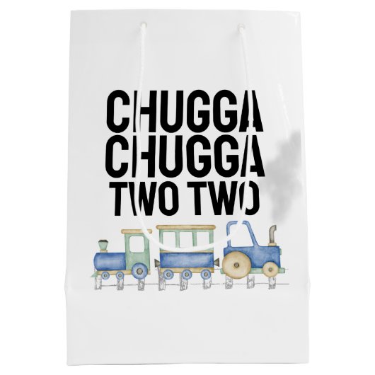 Chugga Chugga Deux | Anniversaire | Sacs cadeaux (Dos)