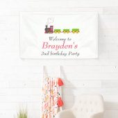 Chugga chugga deux bannières de 2ème anniversaire (En situation)