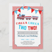 Chugga chugga deux invitation d'anniversaire de de (Devant)