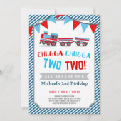 Chugga chugga deux invitation d'anniversaire de de (Devant)
