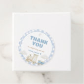 Chugga Chugga Train Birthday  Bedankjes Labels (In situ)