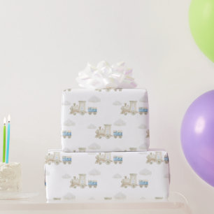 Chugga Chugga Trein Verjaardag Cadeaupapier