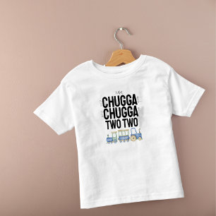Chugga Chugga Twee   Kind Verjaardag T-shirt