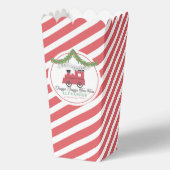 Chugga Chugga Twee Twee Kerstmis Trein 2e Verjaard Bedankdoosjes (Achterkant)