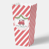 Chugga Chugga Twee Twee Kerstmis Trein 2e Verjaard Bedankdoosjes (Voorkant)