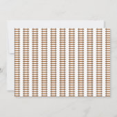 Chugga Deux Train Carte de remerciements Anniversa (Dos)