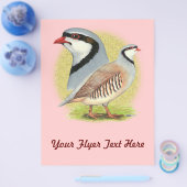 Chukar Partridge Combo Flyer (Enkel)