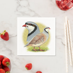 Chukar Partridge Combo Servet