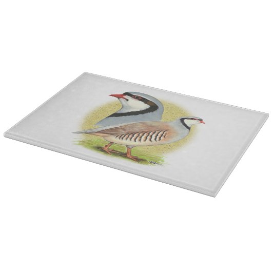 Chukar Partridge Combo Snijplank (Hoek)
