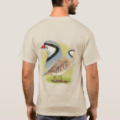 Chukar Partridge Combo T-shirt (Achterkant)