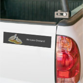Chukar Partridge Pair Bumpersticker (Op Truck)