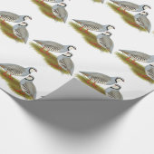 Chukar Partridge Pair Cadeaupapier (Hoek)