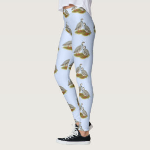 Chukar Partridge Pair Leggings