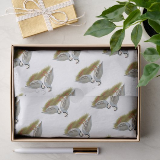 Chukar Partridge Pair Tissuepapier (Geschenk)