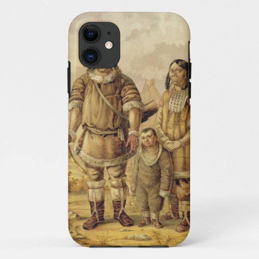 Chukchi Nomads, gegraveerd door Winckelmann en Son Case-Mate iPhone Case (Achterkant)