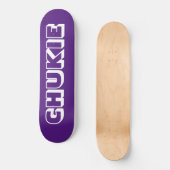 CHUKIE /JMT SKATEBOARD (Recto)