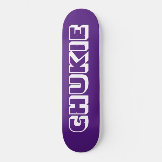 CHUKIE /JMT SKATEBOARD (Recto)
