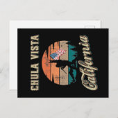 Chula Vista California Briefkaart (Voorkant / Achterkant)