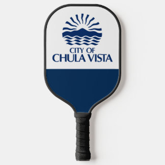 Chula Vista (Californië) Stadsvlag Pickleball Paddle