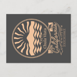 CHULA VISTA SAN DIEGO CALIFORNIA BRIEFKAART