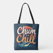 Chum and Chill Draagtas (Achterkant)