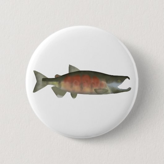 Chum Salmon - Zonnefase - Button (Voorkant)