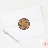 Chumash Autocollant Art Native American Art Round (Enveloppe)