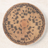 Chumash Native American Art Zandsteen Onderzetter (Voorkant)