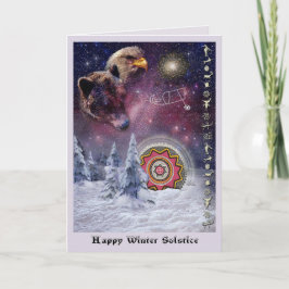 Chumash Winter Solstice Kaart