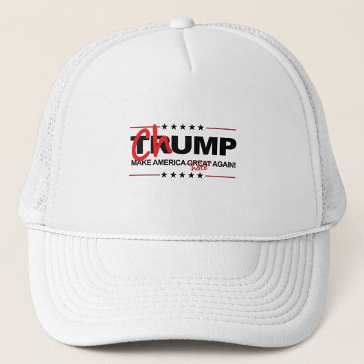 Chump 2016 - Make America Hate Opnieuw - - Trucker Pet (Voorkant)