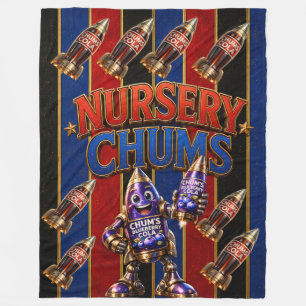 Chums Nursery/grote Nursery deken/chums cola Fleece Deken