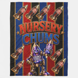 Chums Nursery/grote Nursery deken/chums cola Fleece Deken