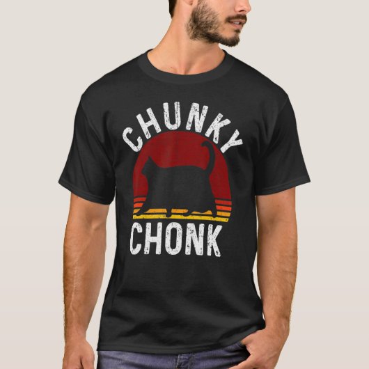  Chunky Chonk Cat Meme 1 T-shirt (Voorkant)