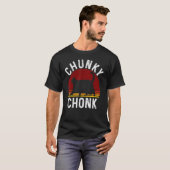  Chunky Chonk Cat Meme 1 T-shirt (Voorkant volledig)