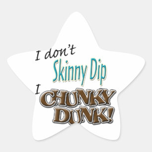 Chunky Dunk Ster Sticker