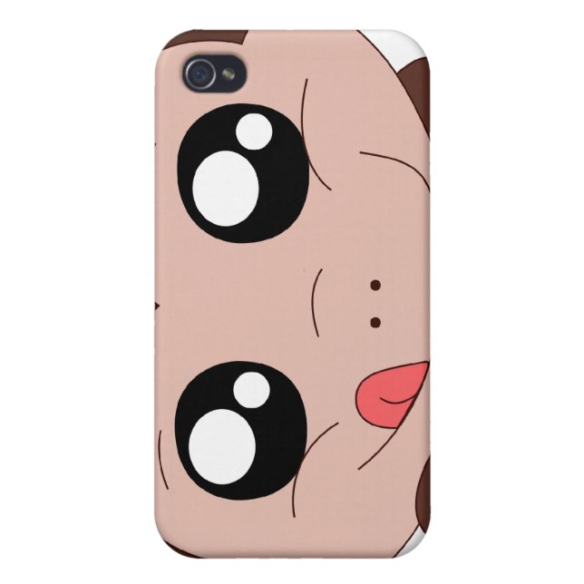 Chunky Monkey op je telefoon iPhone Hoesje (Achterkant)