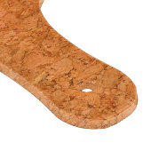 Chunky Natural Cork Wood Grain look Snijplank (Hoek)