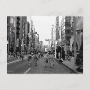Chuo-dori, Ginza: Tokio Briefkaart