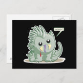 Chupacabra Briefkaart (Voorkant / Achterkant)