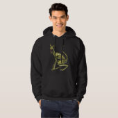 Chupacabra Cryptid Beast Hoodie (Voorkant volledig)