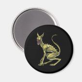 Chupacabra Cryptid Beast Magneet (Voorkant / Achterkant)